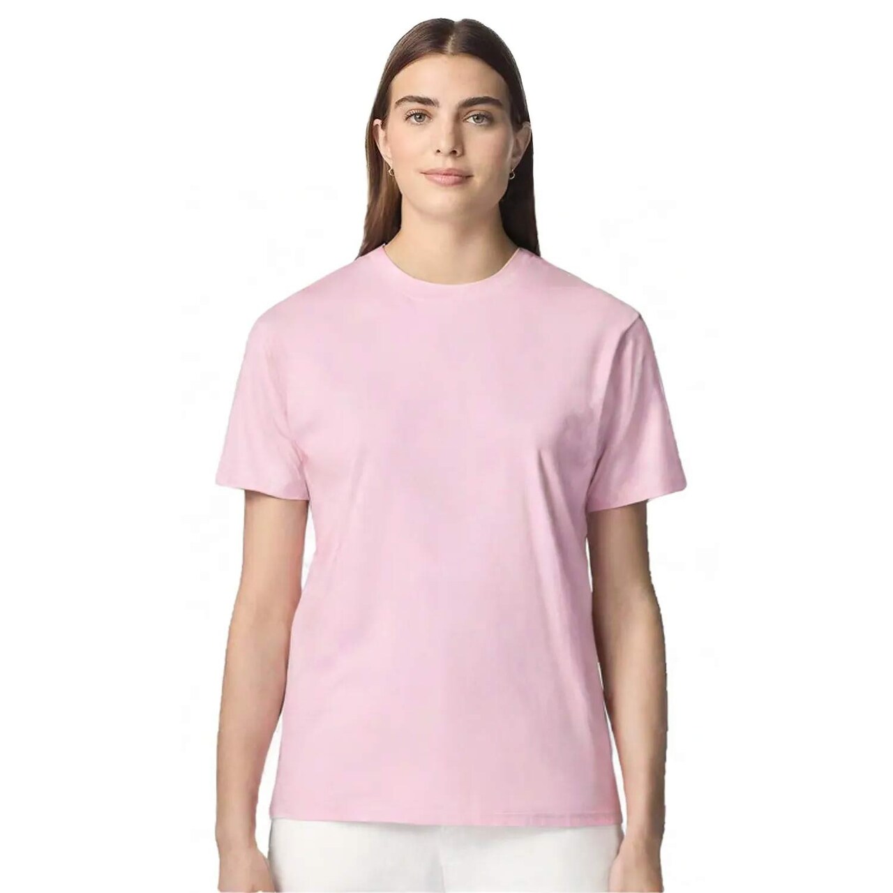 Soft Adult Comfortable Crewneck Short Sleeve T-Shirt for Everyday Wear & Custom Printing Tee